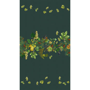 Garnier Thiebaut Mille Delices Boises Vert Table Runner, 20" x 61"